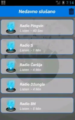 Radio Stanice android App screenshot 3